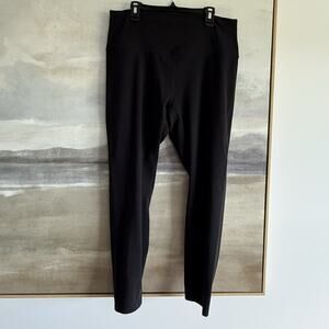 HeyNuts Pro/Yoga Athletic Cropped Leggings, Women's High Waisted Workout XXL 25”
